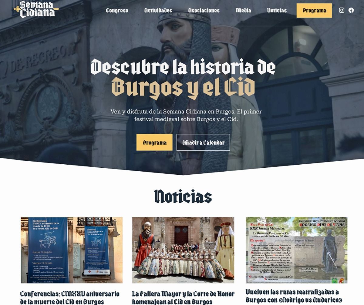La Semana Cidiana de Burgos aumenta su promoción para esta edición