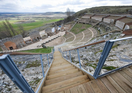 Teatro Romano de Clunia en Burgos