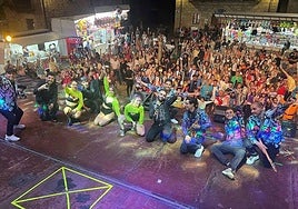 Una imagen de la orquesta en una de las actuaciones de este verano.