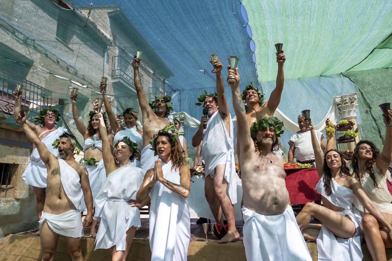 La fiesta en honor a Baco regresa a Baños de Valdearados