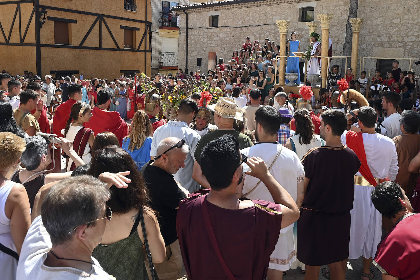 La fiesta en honor a Baco regresa a Baños de Valdearados