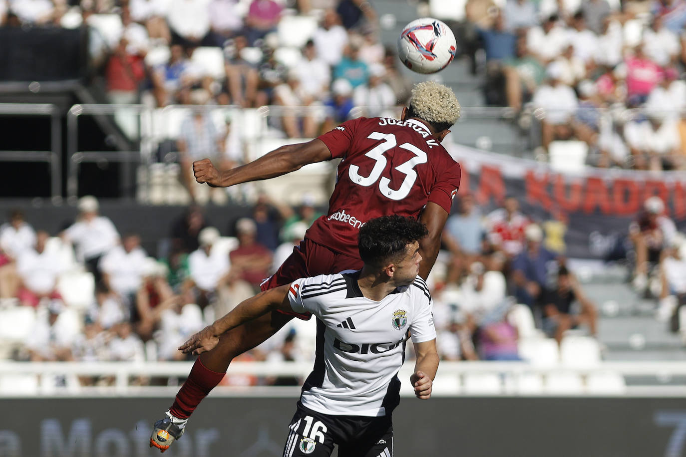 Así ha sido el partido del Burgos CF contra el CD Castellón