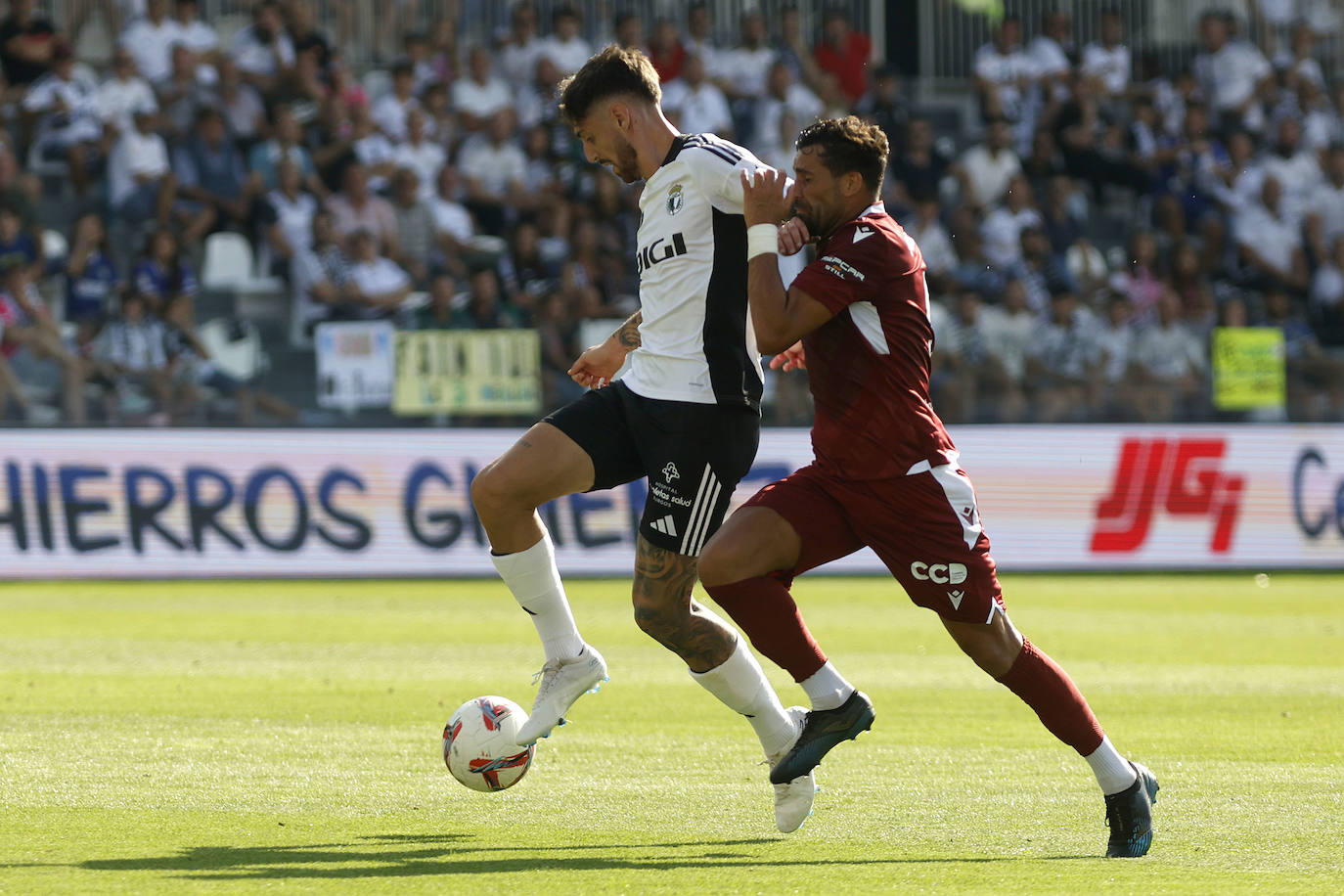 Así ha sido el partido del Burgos CF contra el CD Castellón