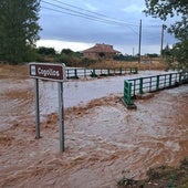 Las fuertes lluvias caídas en Burgos dejan a Villangómez sin alcantarillado ni depuradora