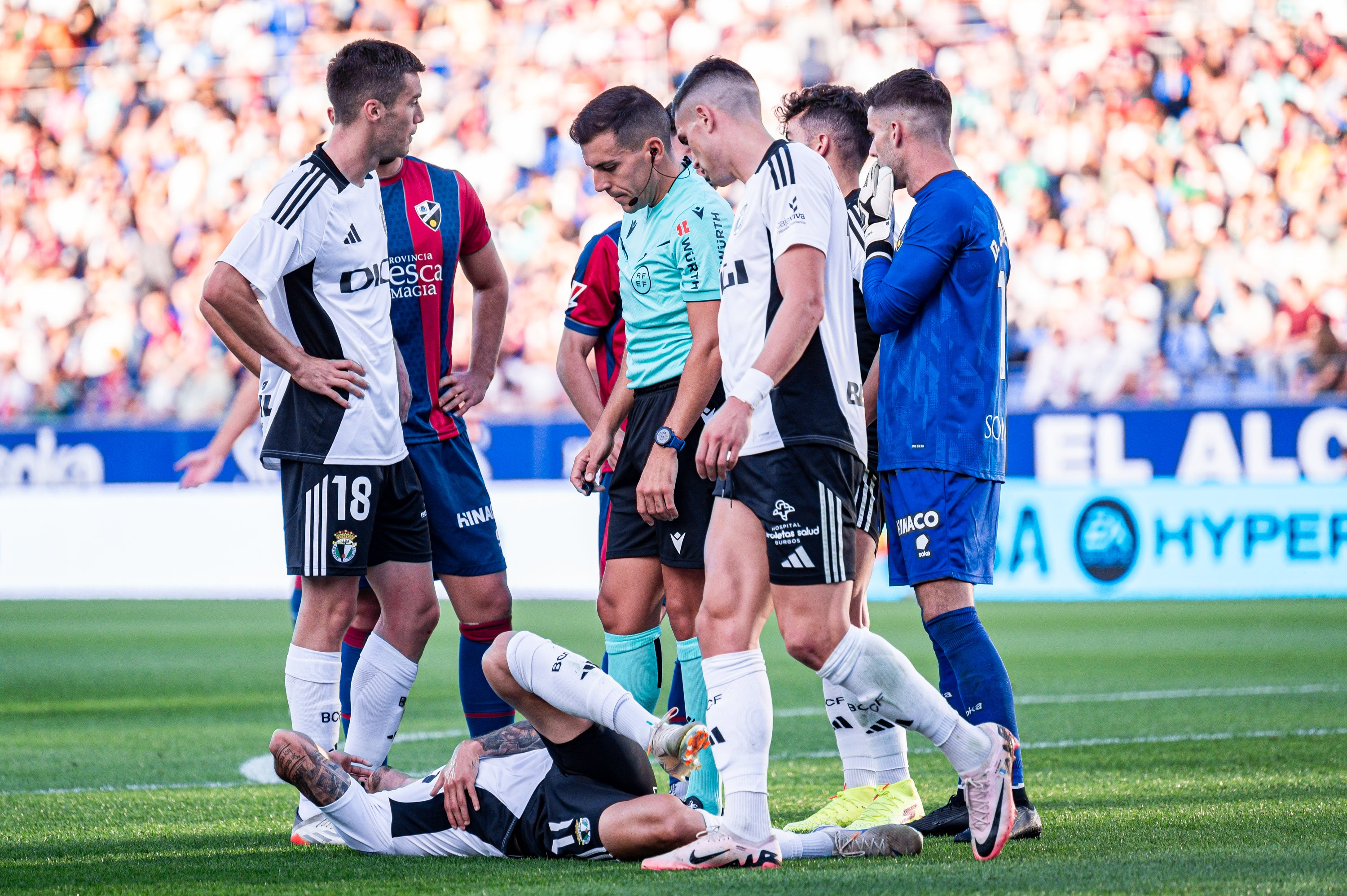 La victoria del Burgos CF, en imágenes