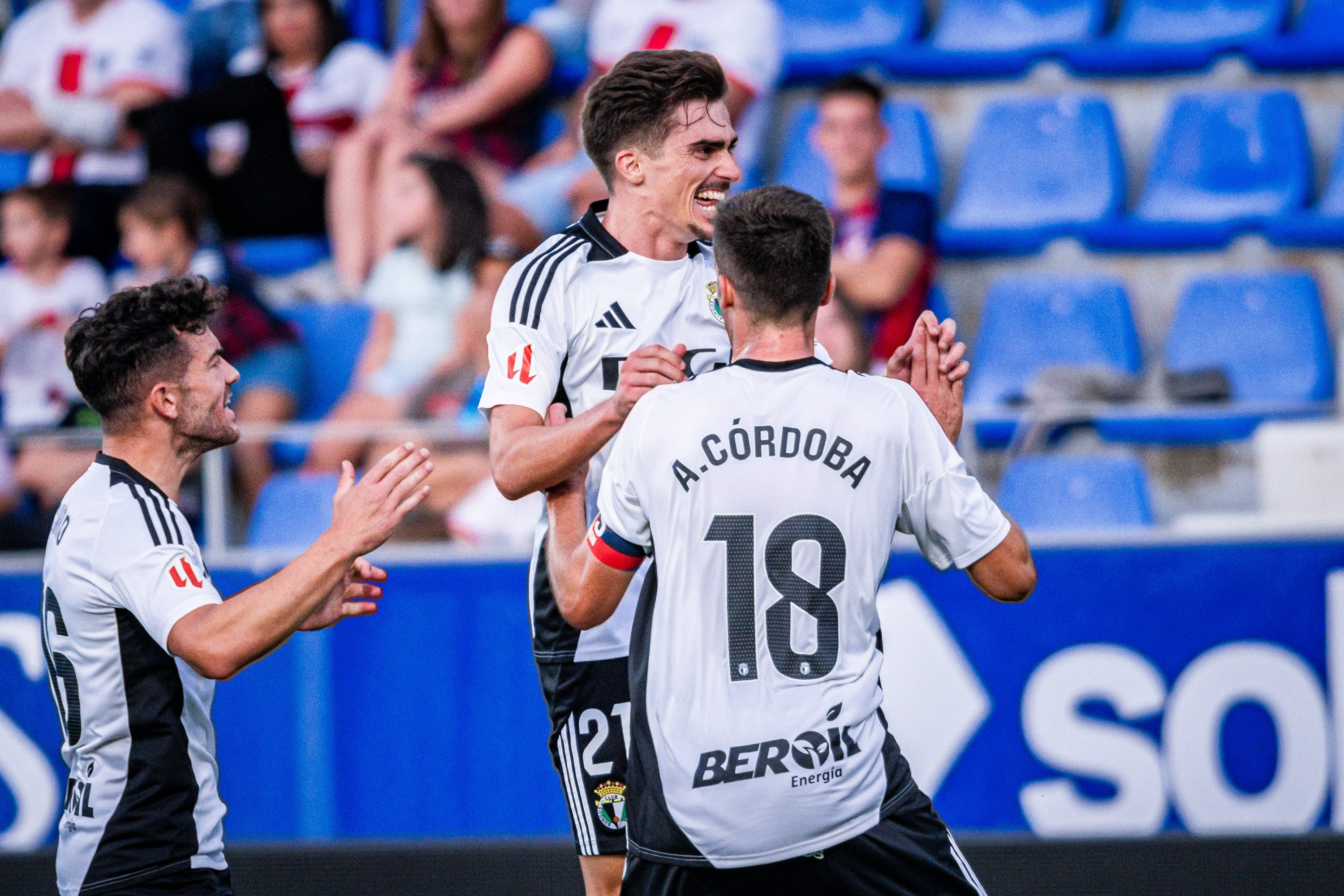 La victoria del Burgos CF, en imágenes