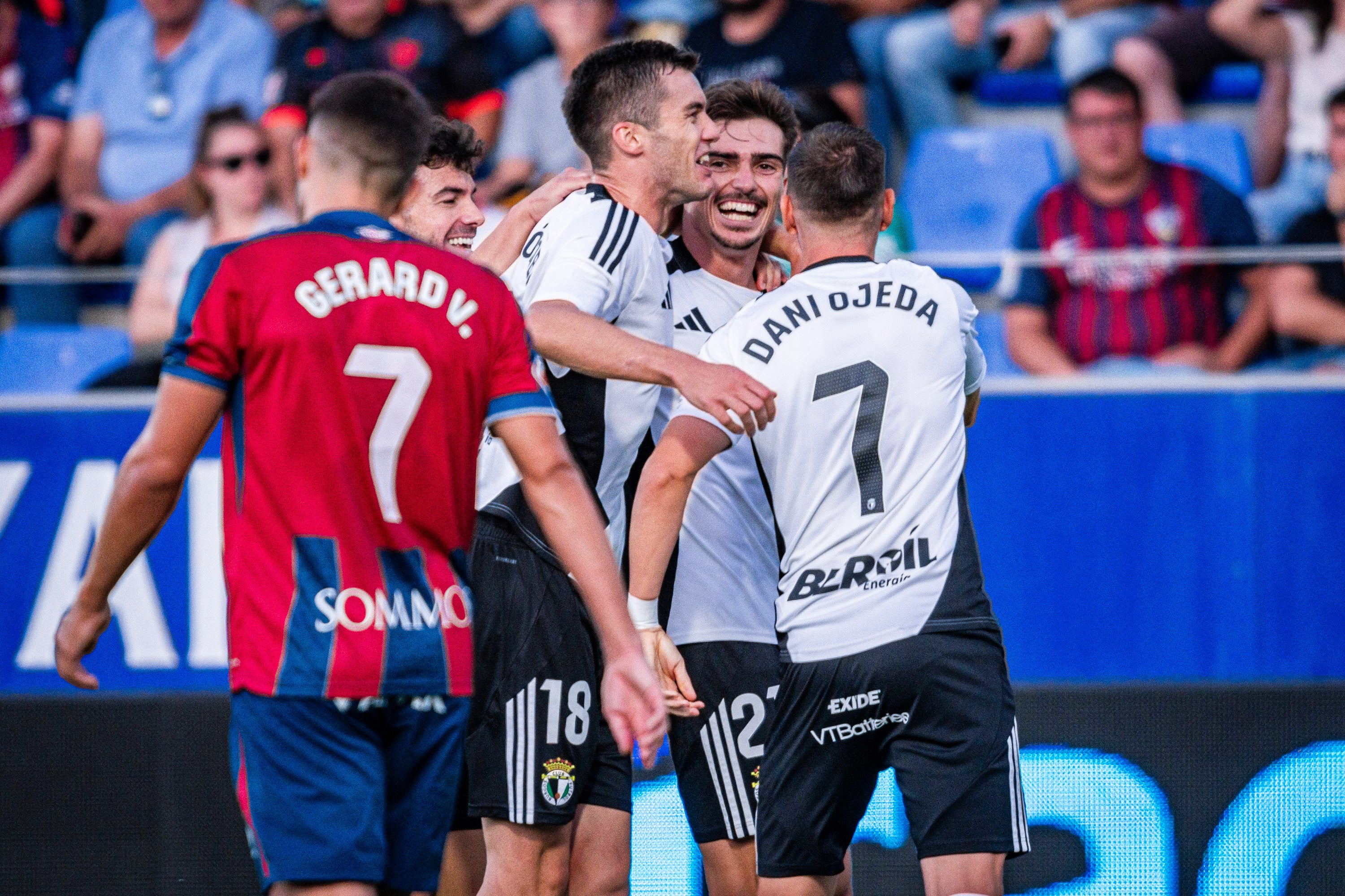La victoria del Burgos CF, en imágenes