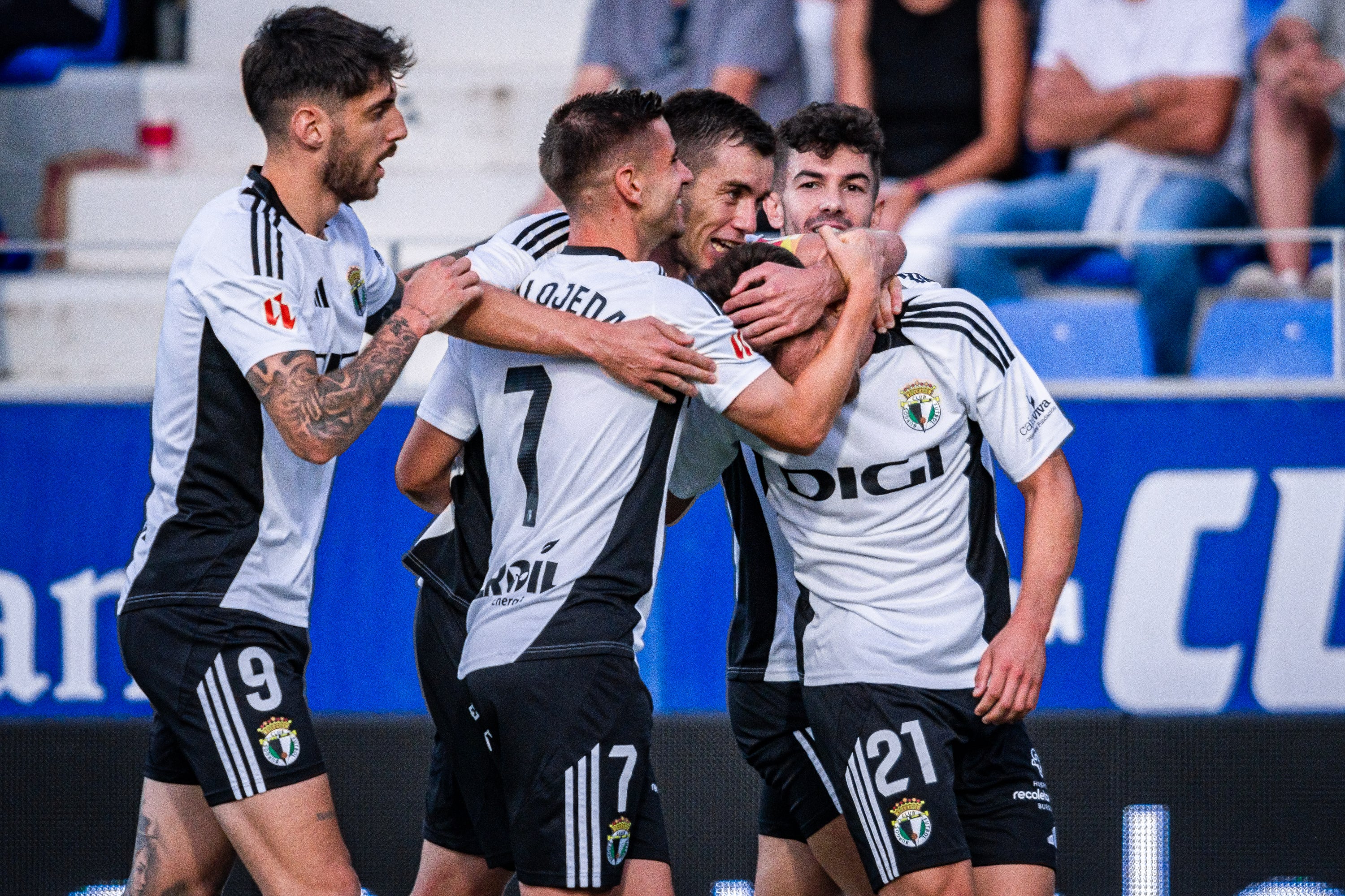 La victoria del Burgos CF, en imágenes