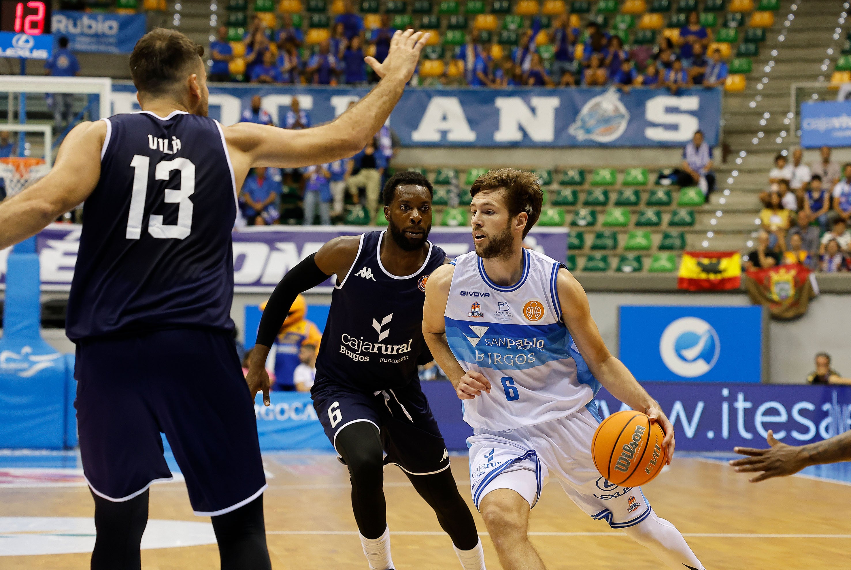 La victoria del San Pablo Burgos ante Tizona, en imágenes