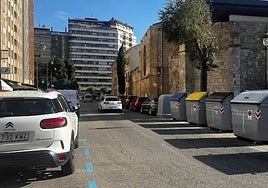 Calle Alvar García, junto a San Juan.