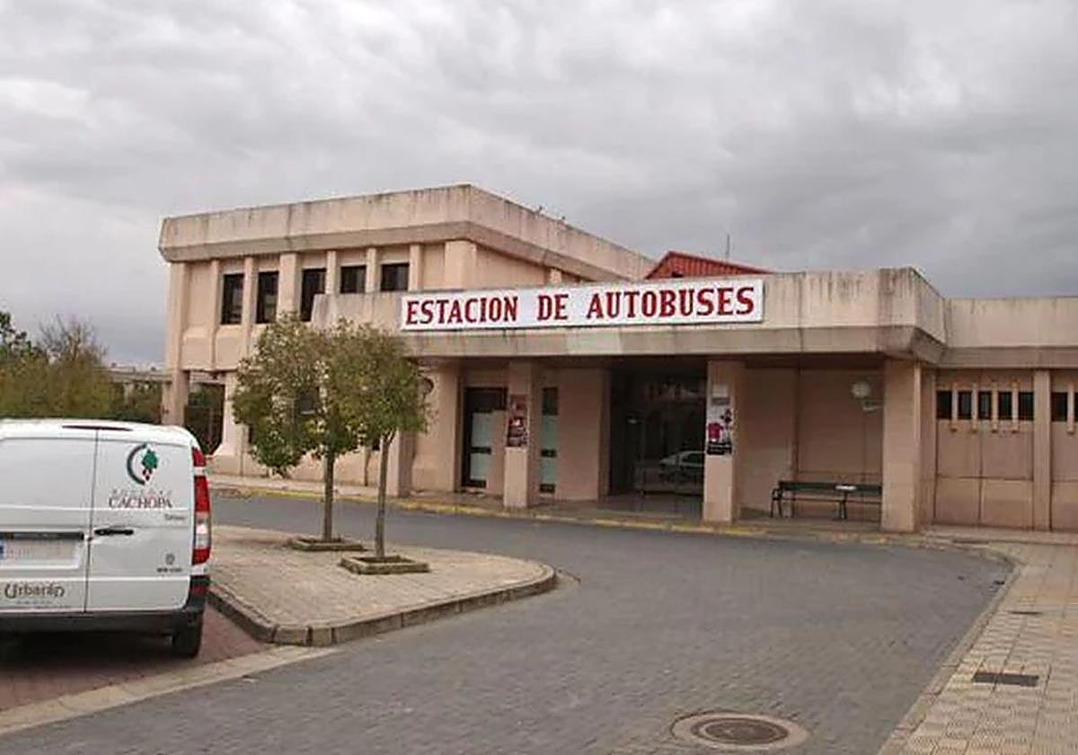 Imagen de la estación de autobuses de Aranda de Duero.