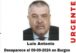 Buscan a un hombre desaparecido en Burgos desde el pasado lunes