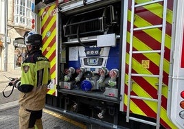 Imagen de archivo de los Bomberos de Burgos