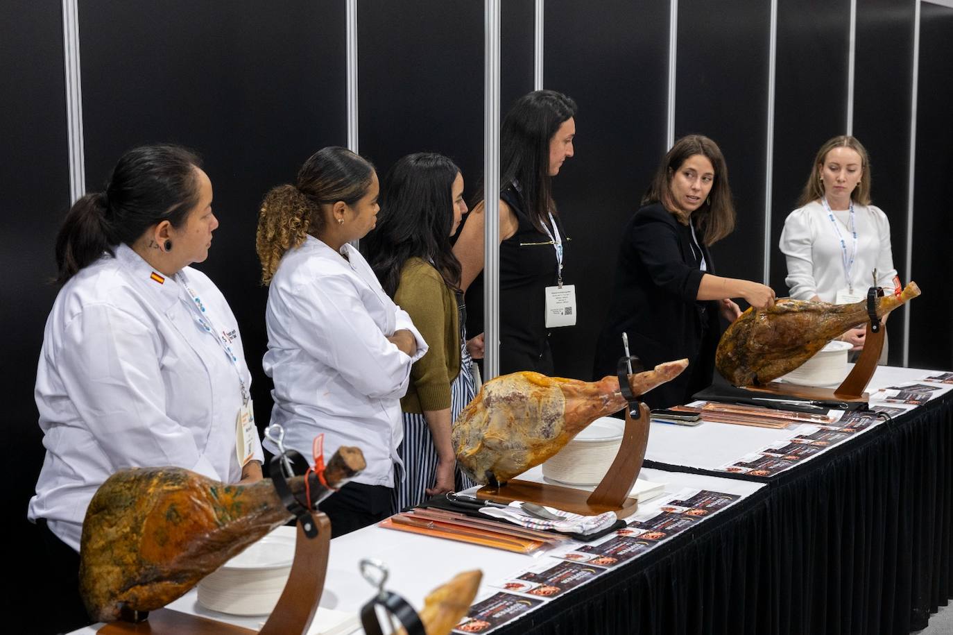 De Aranda a Miami para cortar jamón