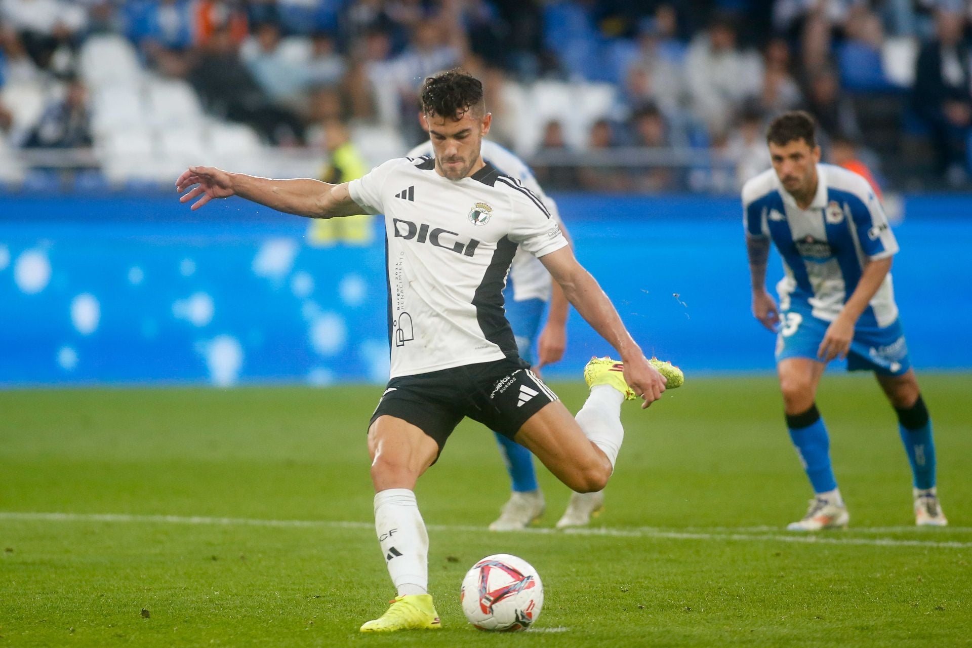 Así ha sido el partido en Riazor entre el Deportivo y el Burgos