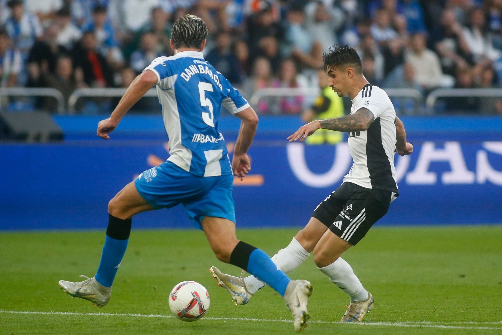 Así ha sido el partido en Riazor entre el Deportivo y el Burgos