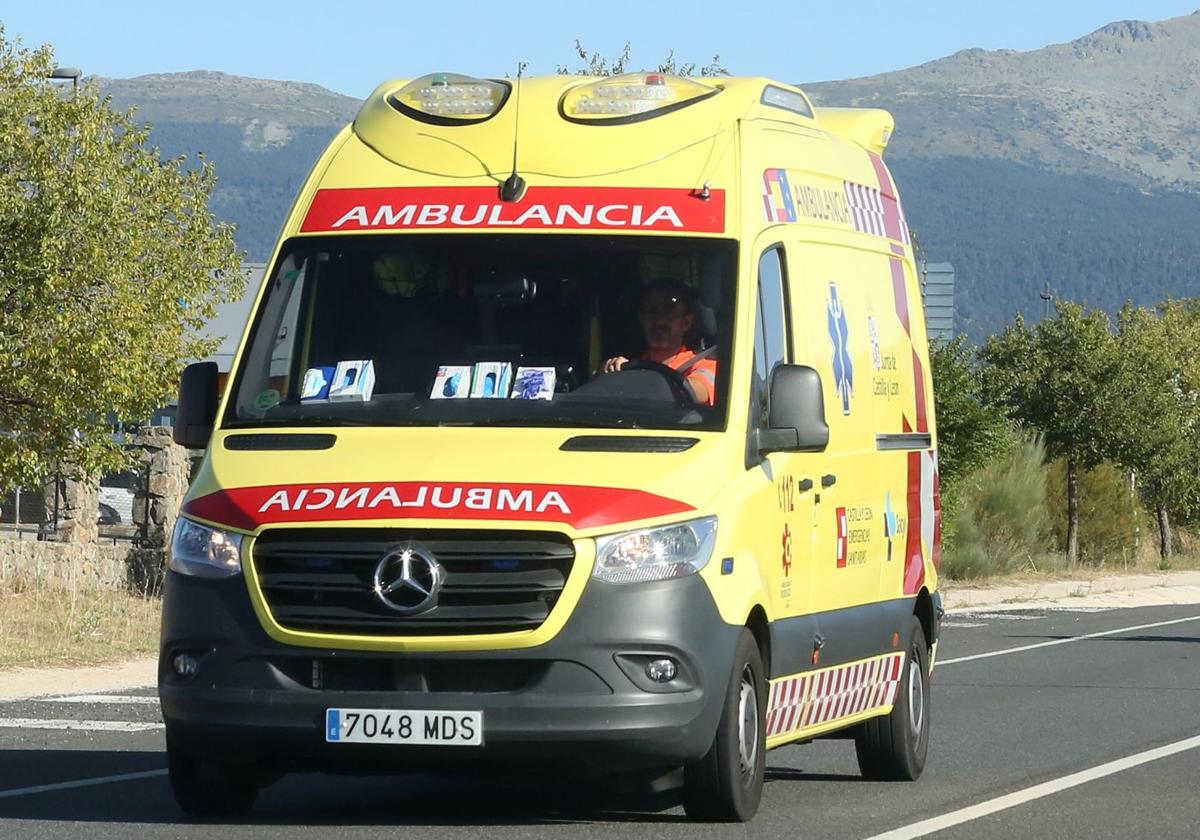 Imagen de archivo de una ambulancia.