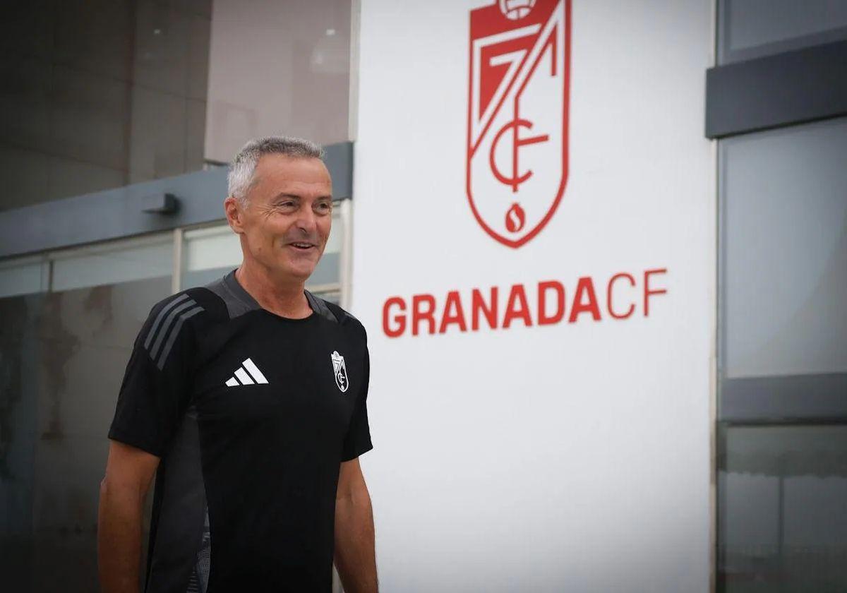 Fran Escribá se ha hecho ya cargo del Granada CF.