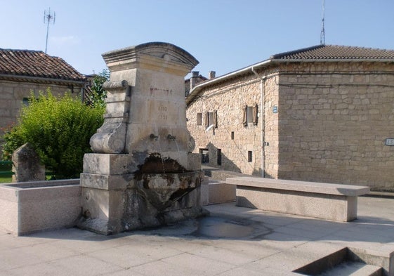 Vista de Isar, en Burgos.