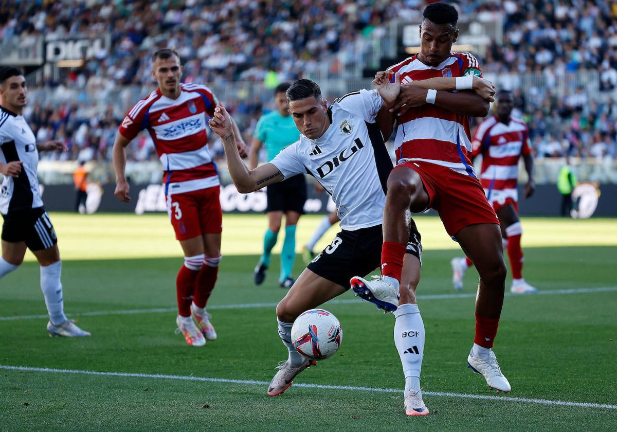 Imagen del partido Burgos CF - Granada CF.