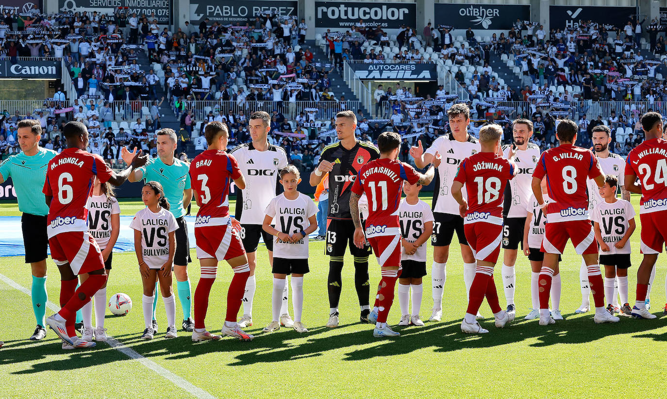 El Burgos CF - Granada CF, en imágenes