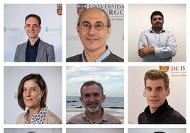 Investigadores de la Unrsidad de Burgos.