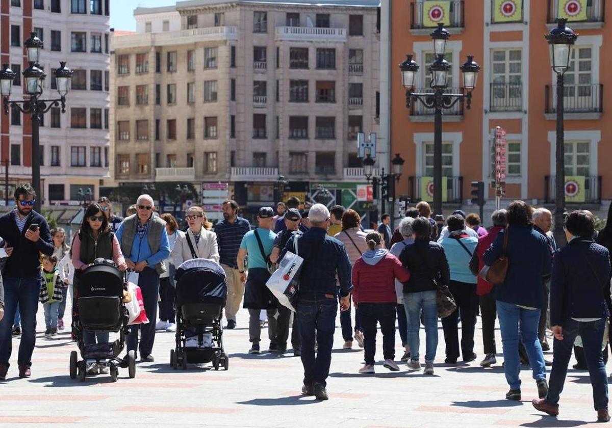 Los movimientos migratorios con Burgos como destino son menos frecuetnes que en otros territorios.