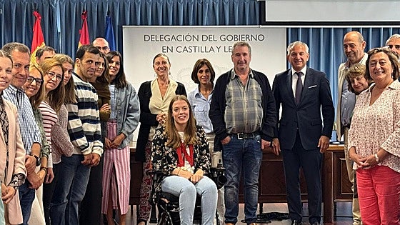 La Delegación del Gobierno en Castilla y León reconoce a Marta Fernández