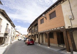 Vivienda de Traspinedo del hombre fallecido en Aranda de Duero.