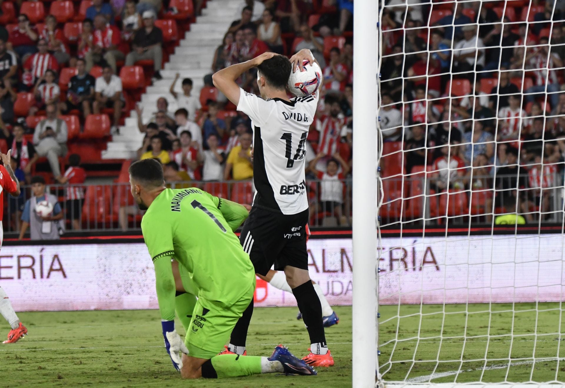 Así ha sido el partido entre el Burgos CF y el Almería