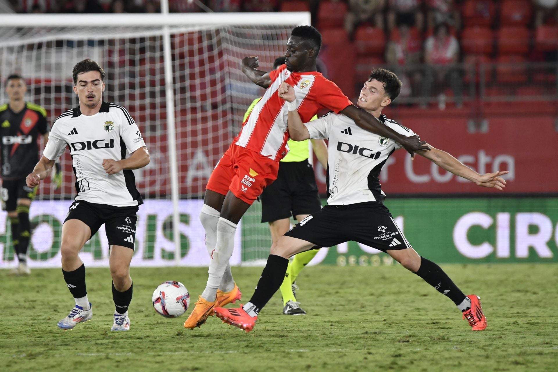 Así ha sido el partido entre el Burgos CF y el Almería