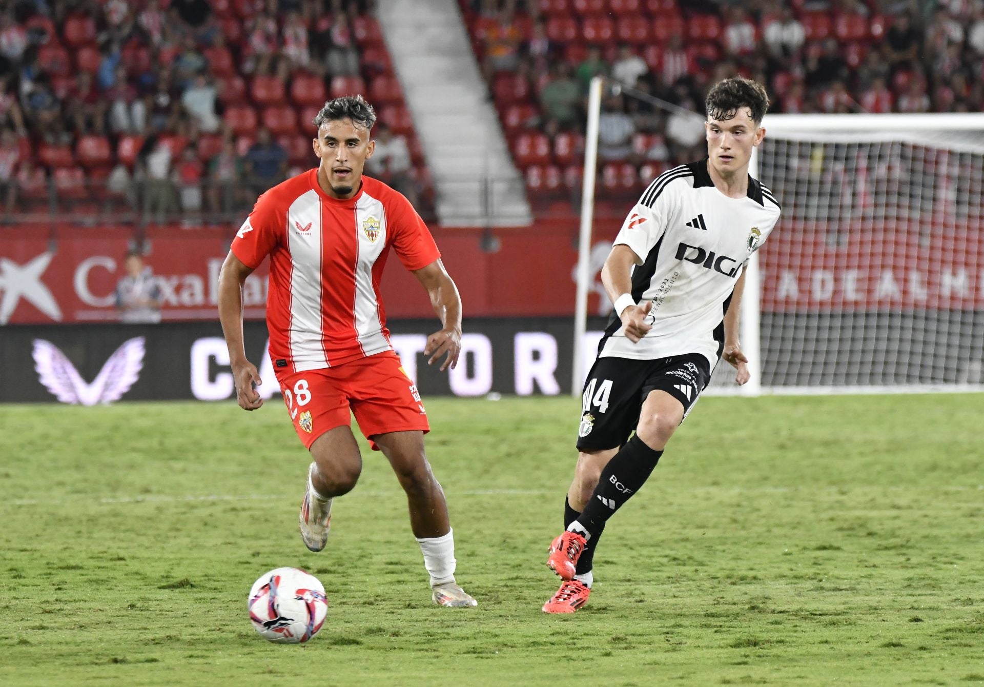 Así ha sido el partido entre el Burgos CF y el Almería