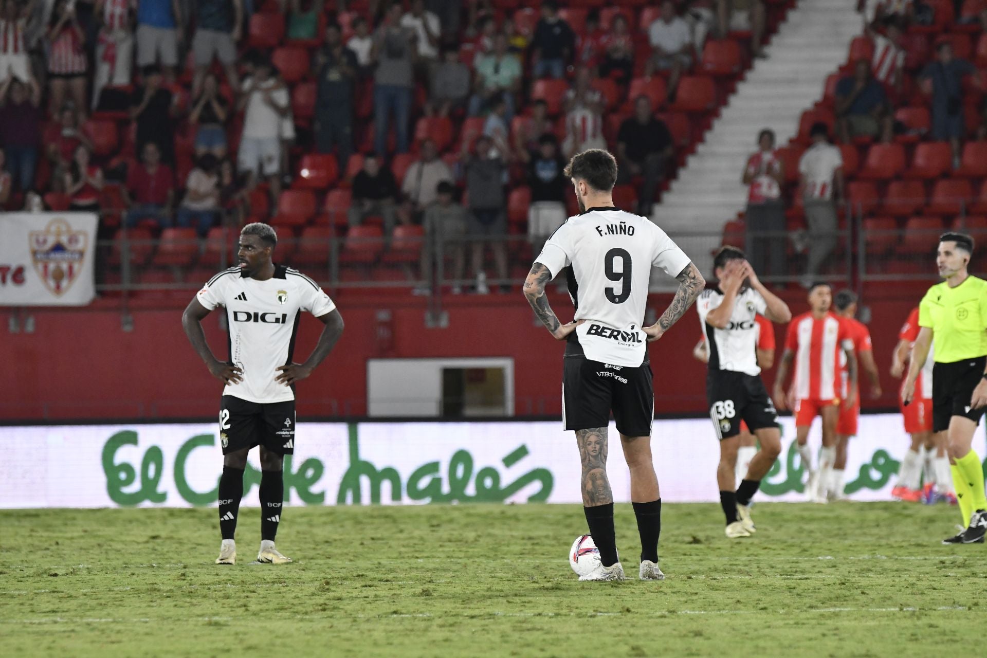 Así ha sido el partido entre el Burgos CF y el Almería