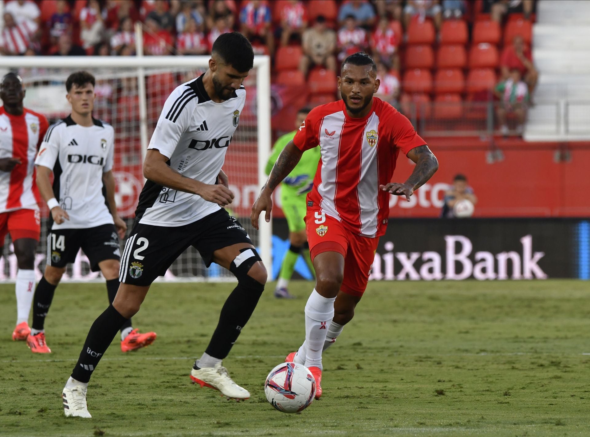 Así ha sido el partido entre el Burgos CF y el Almería