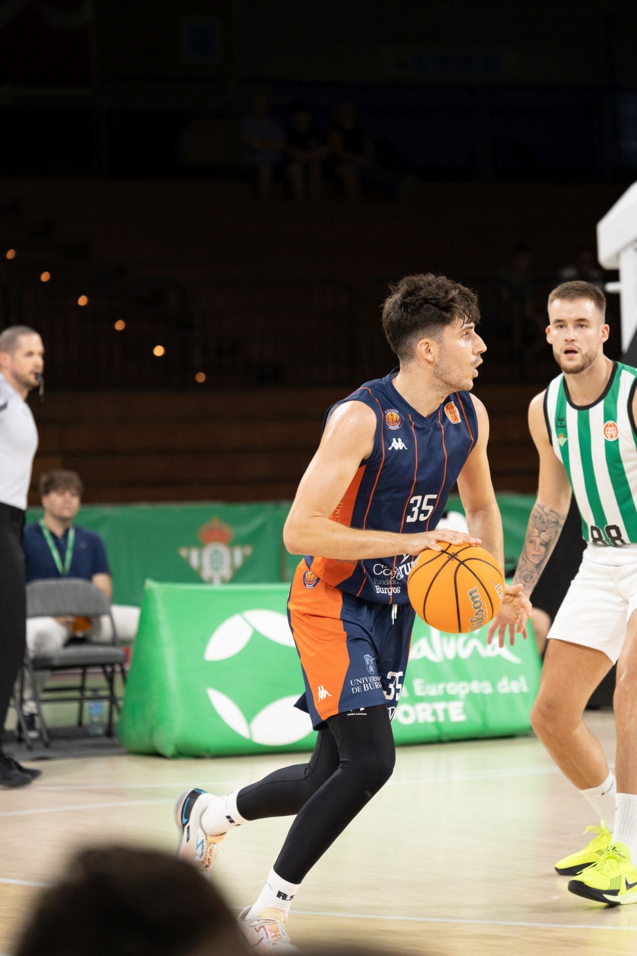 Así ha sido la derrota del Tizona Burgos ante el Real Betis en Sevilla