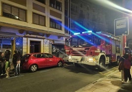 Imagen del dispositivo de Bomberos.