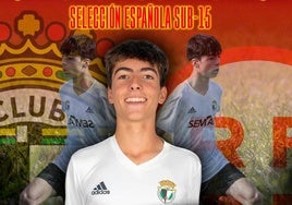 El burgalés Manuel Lacalle, convocado con la Selección Española sub-15