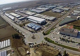 Vista del polígono de Villalonquéjar, en Burgos.