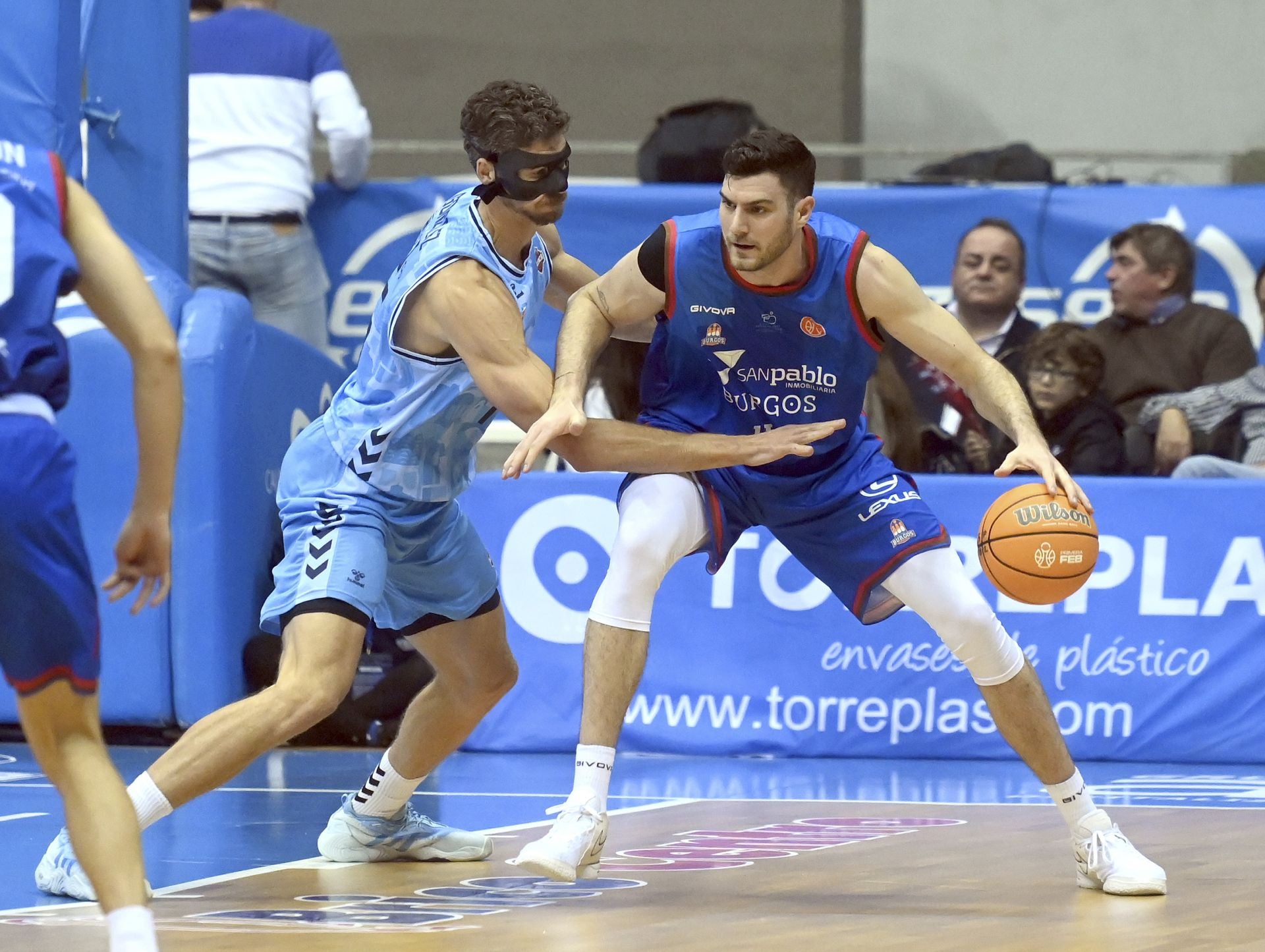 Así fue el partido entre San Pablo Burgos y Palencia