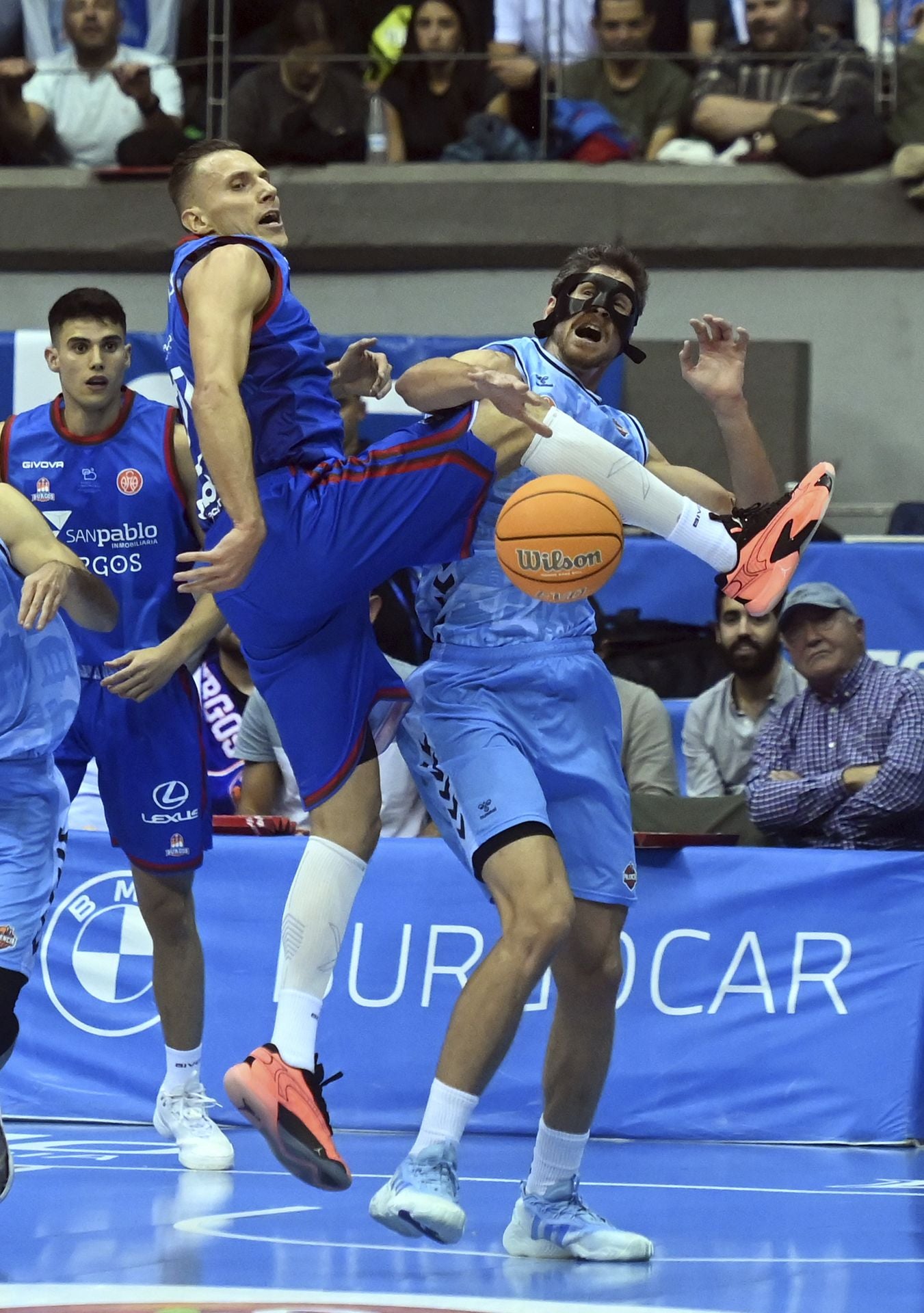 Así fue el partido entre San Pablo Burgos y Palencia