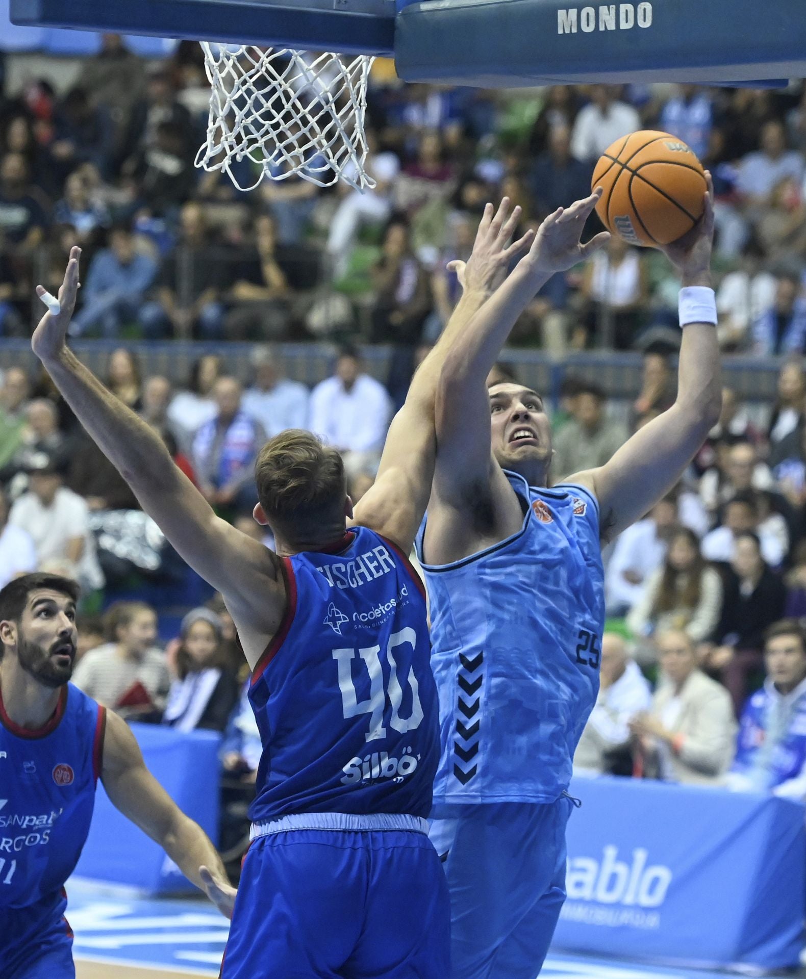 Así fue el partido entre San Pablo Burgos y Palencia