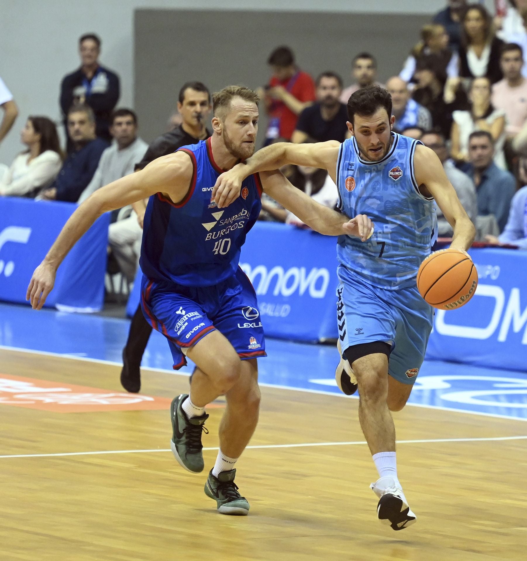 Así fue el partido entre San Pablo Burgos y Palencia