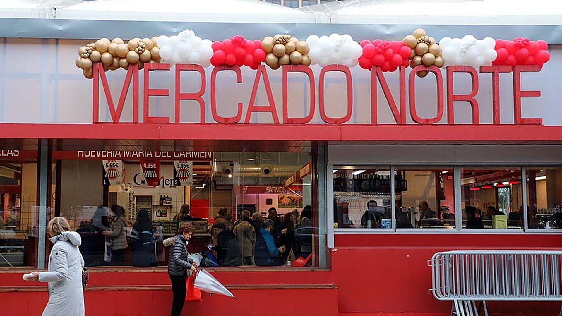 El Mercado Norte provisional abre sus puertas con 28 puestos y gran ...