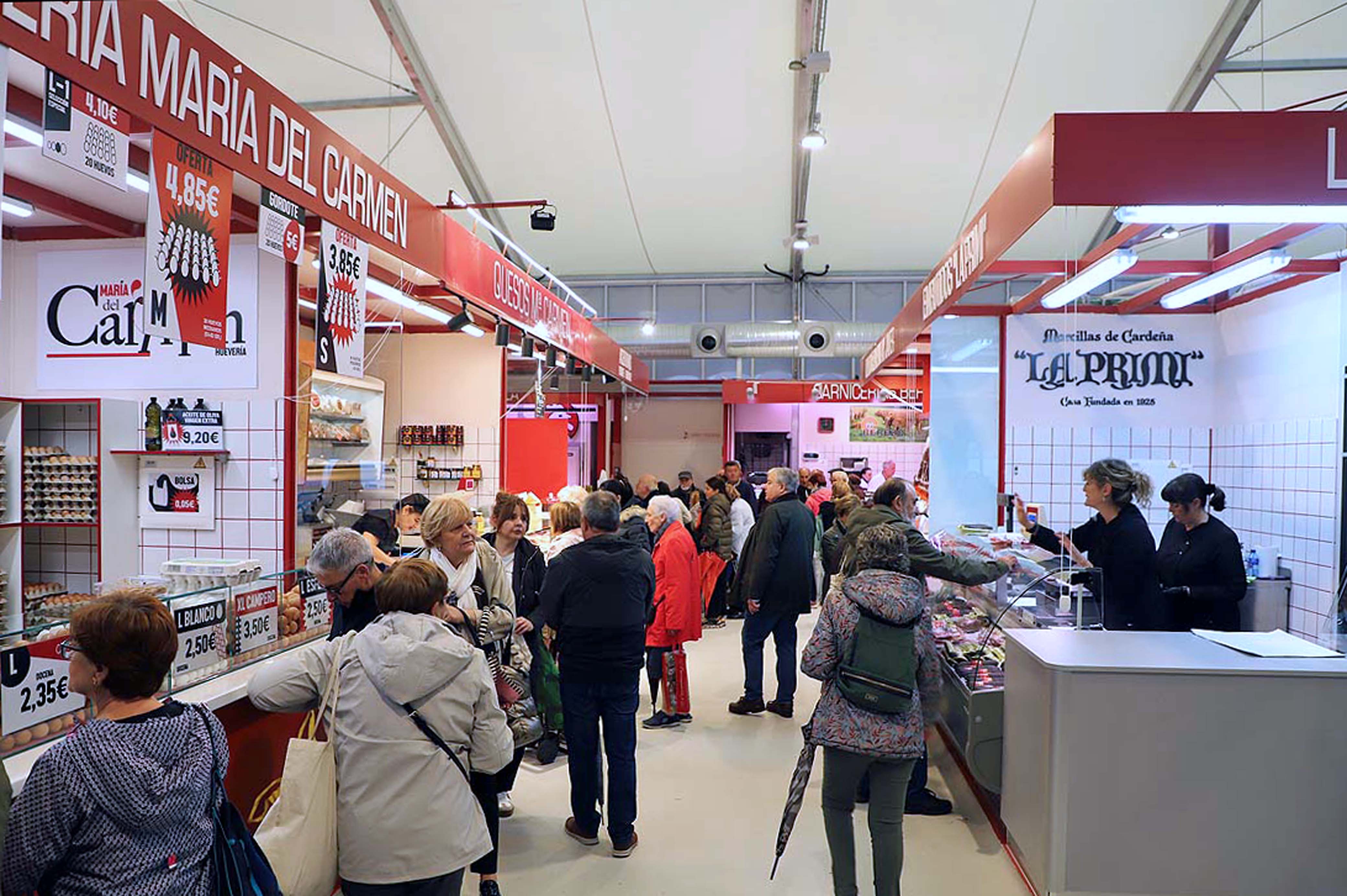 Así ha sido la inauguración del Mercado Norte provisional