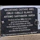 Homenajean a tres represaliados de la Guerra Civil e inhuman sus cuerpos en Rabanera del Pinar