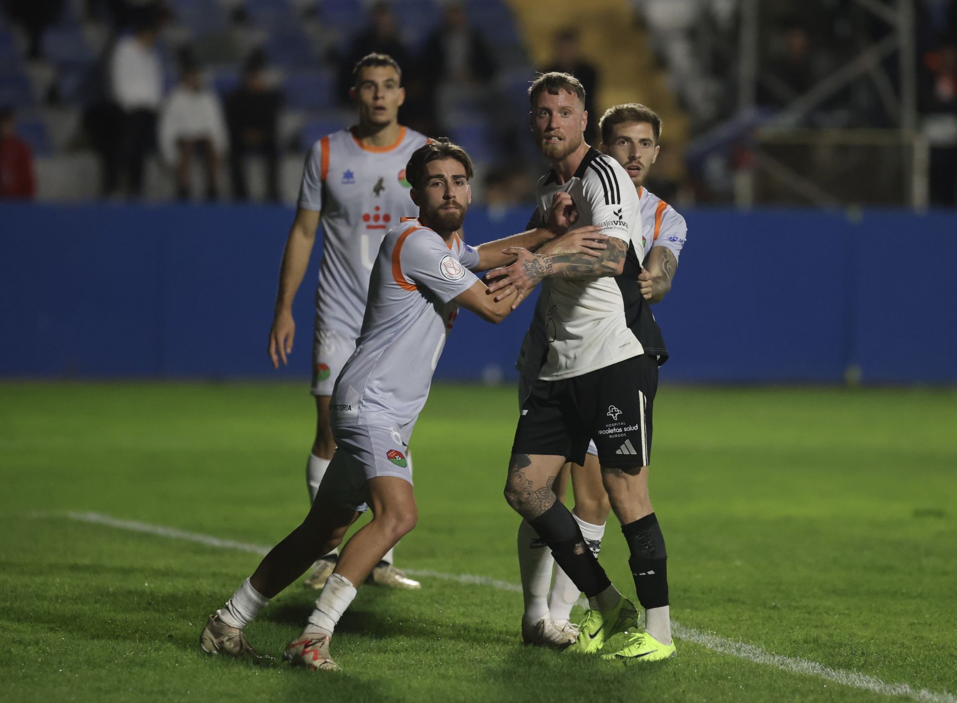 El partido entre el CD Móstoles y el Burgos CF, en imágenes