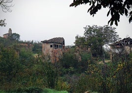 Vista de Bárcena de Bureba, en Burgos.