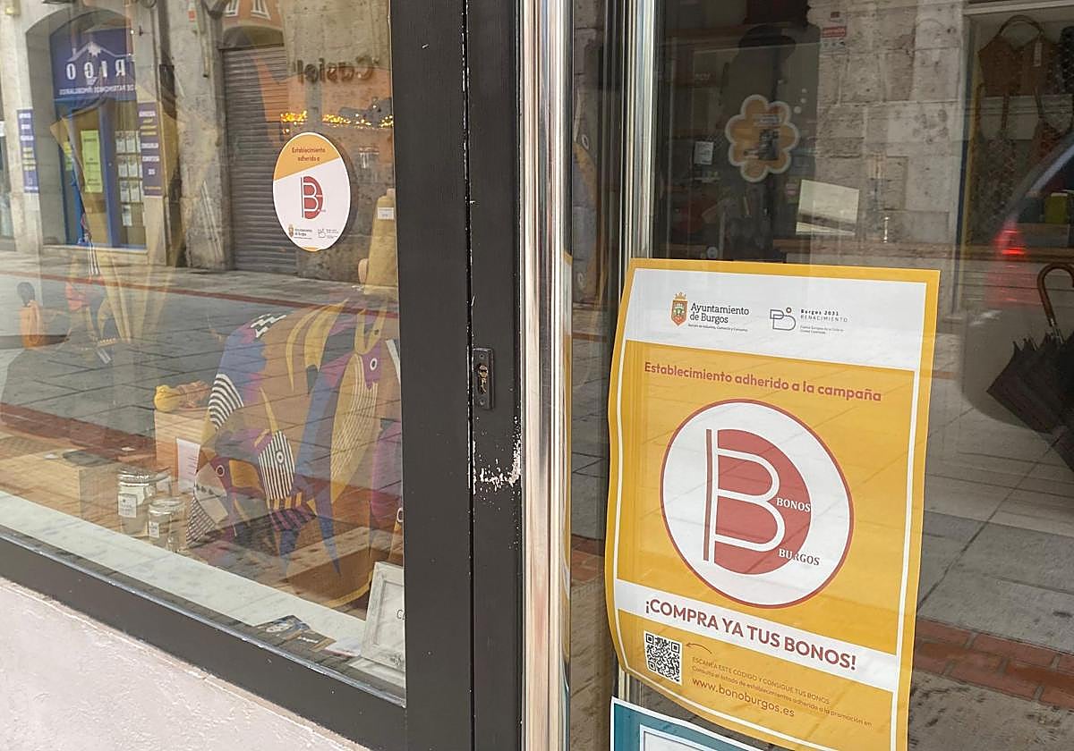 Denunciado por comprar bonos al consumo en Burgos con la identidad de un familiar