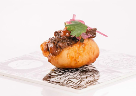 Pincho participante del restaurante 'La Jamada'