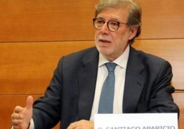 Santiago Aparicio, presidente de CEOE Castilla y León.